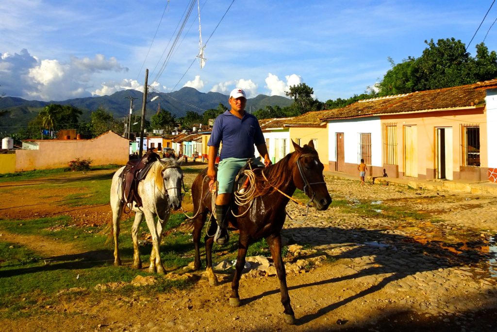 Trinidad in Kuba, kubanischer Cowboy