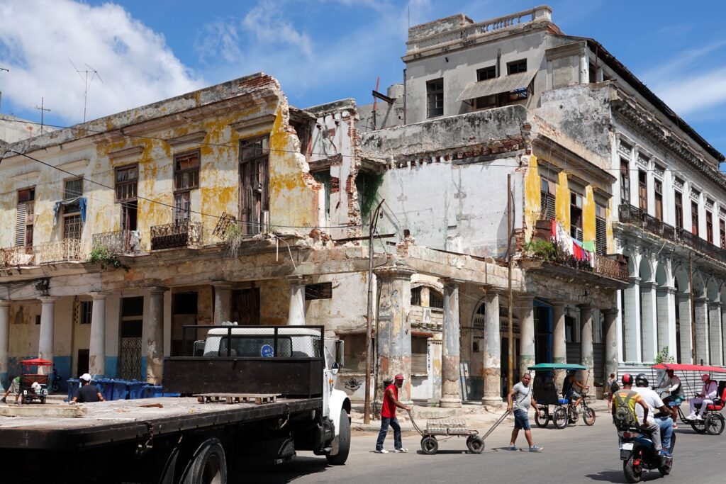 Havanna, an vielen Stellen eine Ruinenstadt.
